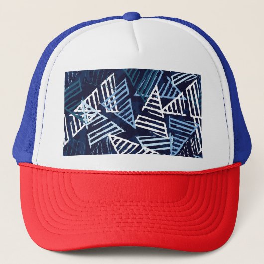 Casquette Sporty Fun : Fond d'écran Creative Seamless. (Devant)