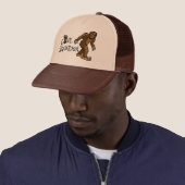 Casquette Squatchin allé (En situation)