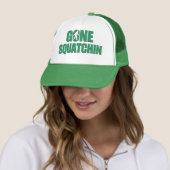 Casquette Squatchin allé (En situation)