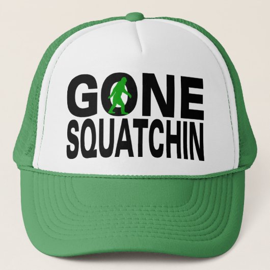 Casquette Squatchin allé (logo vert) (Devant)