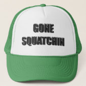 Casquette Squatchin allé - version en verre (Devant)