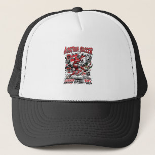 Casquette Squelette de footballeur d'Autriche Nations Affich