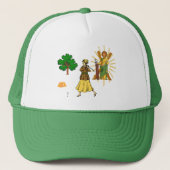 Casquette St. Andrew et golfeuse chic (Devant)