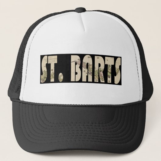 Casquette St Barts 1801 (Devant)