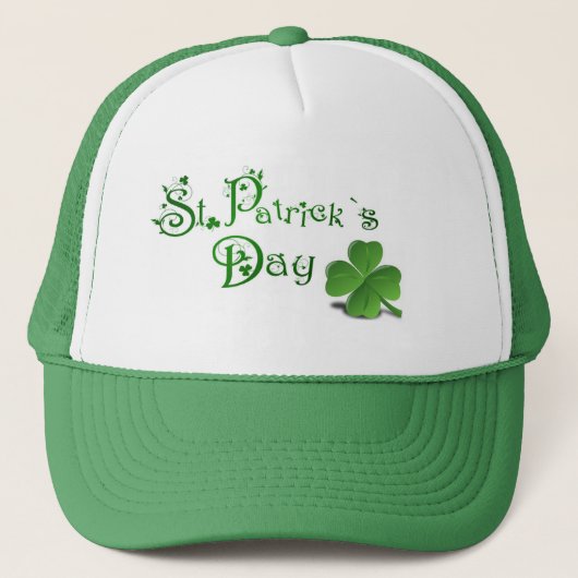 Casquette ST. Chapeau/Clover de camionnette (Devant)