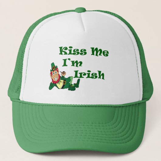 Casquette ST. Chapeau de camion Patricks (Devant)