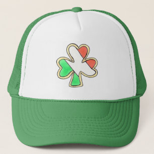 Casquette St. Patrick's Day Irlandais Drapeau Lucky Shamrock