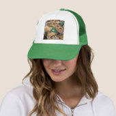 Casquette St Patrick's Day Leprechaun Cat (En situation)