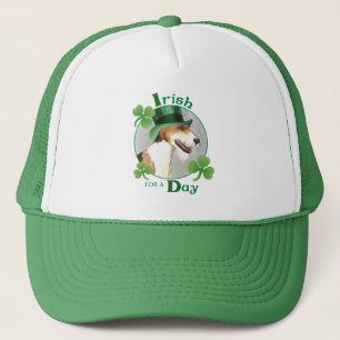Casquette St. Patrick's Day Wire Fox Terrier