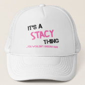 Casquette Stacy que vous ne comprendriez pas nom (Devant)