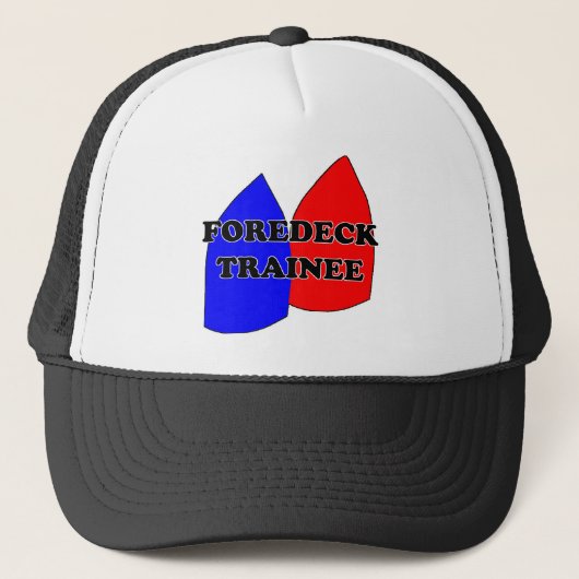 Casquette Stagiaire de Foredeck de défibreurs (Devant)
