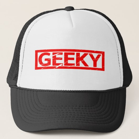 Casquette Stamp Geeky (Devant)