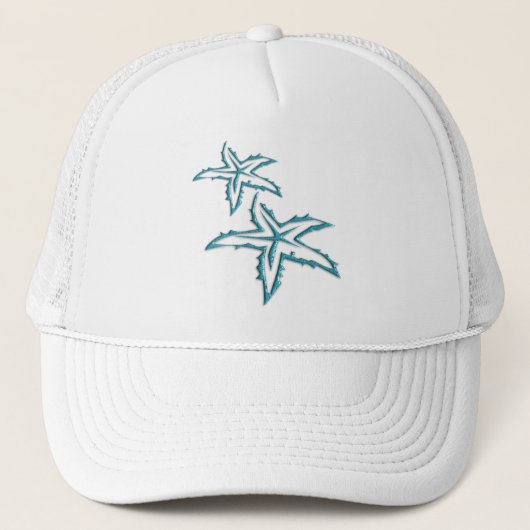 Casquette Starfish turquoise (Devant)