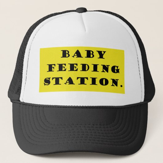 Casquette Station d'alimentation pour bébé (Devant)