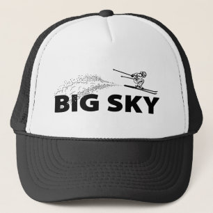 Casquette Station de ski Big Sky Resort Montana Saut à ski
