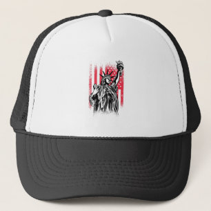 Casquette Statue de la Liberté avec le drapeau américain