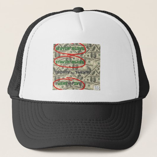 Casquette Stayin' Alive/2025 (Devant)