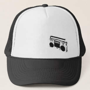 casquette stéréo de camionneur des années 80