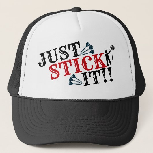 Casquette Stick It Dart Throwing (Devant)