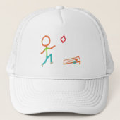 Casquette Stickman Cornhole (Devant)