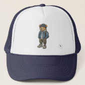Casquette Street-style teddy keps (Devant)