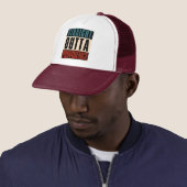 Casquette Stright Outta Providence Rhode Island RI (En situation)