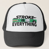 Casquette Stroke is Everything 8 Ball (Devant)