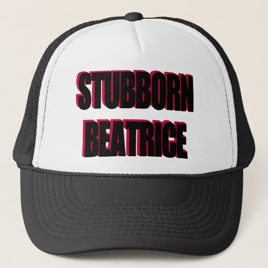 CASQUETTE STUBBBORN BEATRICE (Devant)