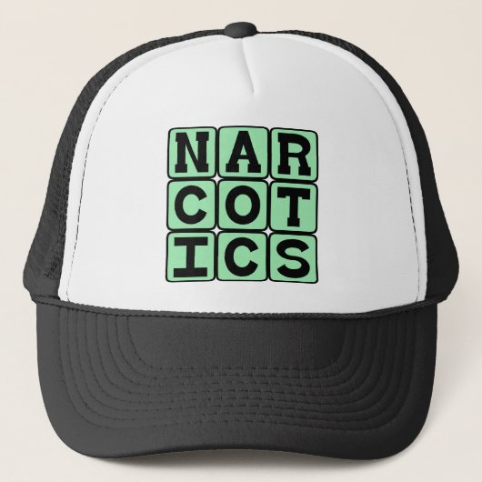 Casquette Stupéfiants, Drogues (Devant)