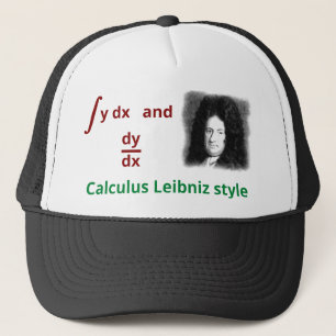 Casquette Style de Leibniz de calcul