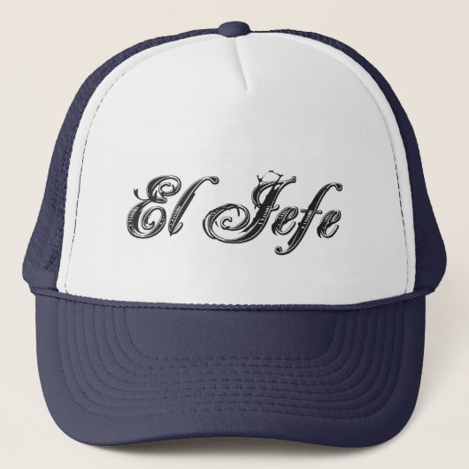 Casquette Style d'Estilo de logo d'EL Jefe (Devant)