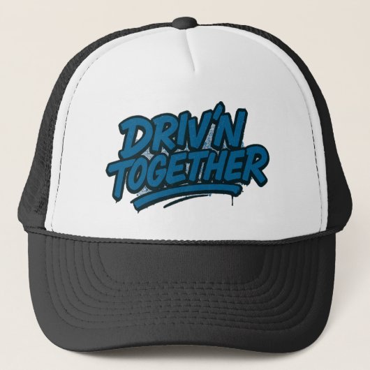 Casquette style graffiti Driv'N Together (Devant)
