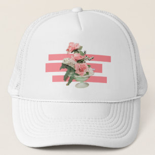 Casquette Style réel de faux Plantes