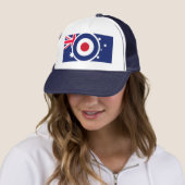 Casquette Style Roundel Australia Target Scooter (En situation)