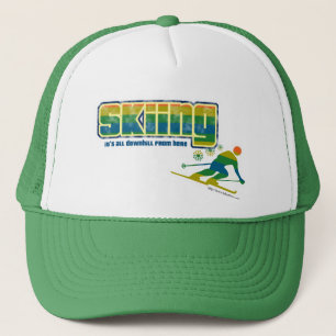 Casquette Style ski vintage
