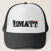 CASQUETTE STYLE TRASHED PAR HMATT (Devant)