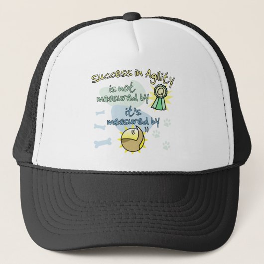 Casquette Succès dans l'agilité (Devant)