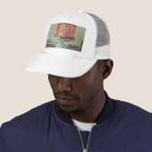 Casquette Sucette glacée rétro (En situation)