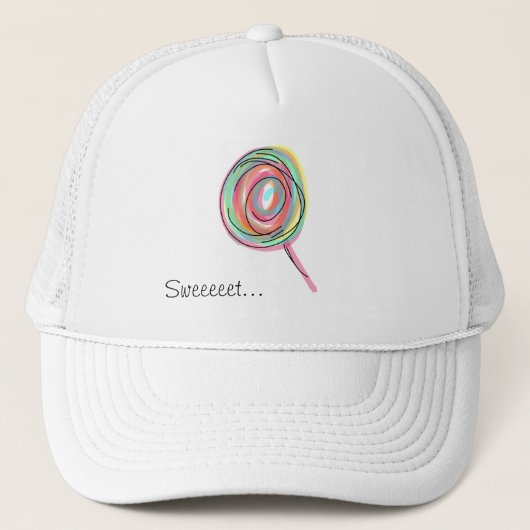 Casquette sucré de Lollipop (Devant)
