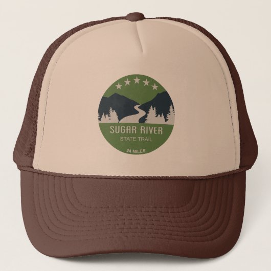 Casquette Sugar River State Trail Wisconsin (Devant)