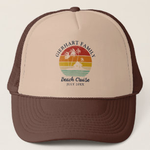 Casquette Summer Beach Croisière Famille Vacances tropicales