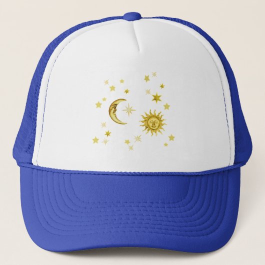 Casquette Sun, Moon & Stars (Devant)