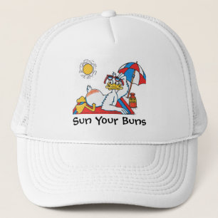Casquette Sun Your Buns Vacation Humour