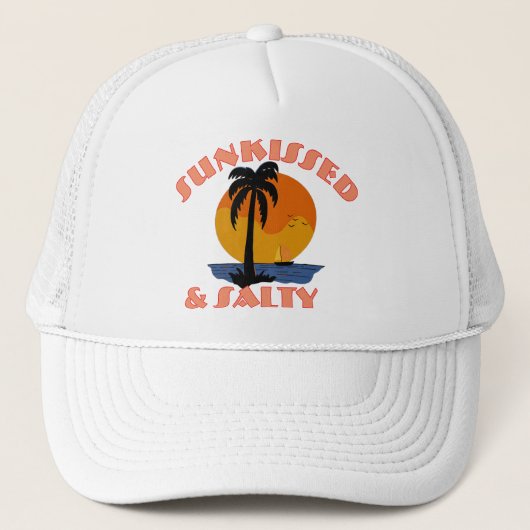 Casquette Sunkissed & Salty (Devant)