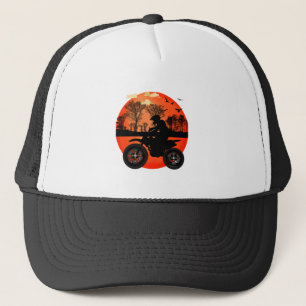 Casquette Sunset Dirt Vélo Voyageur Aventure Silhouette