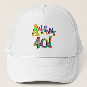 Casquette Super 40 T-shirts et cadeaux d'anniversaire