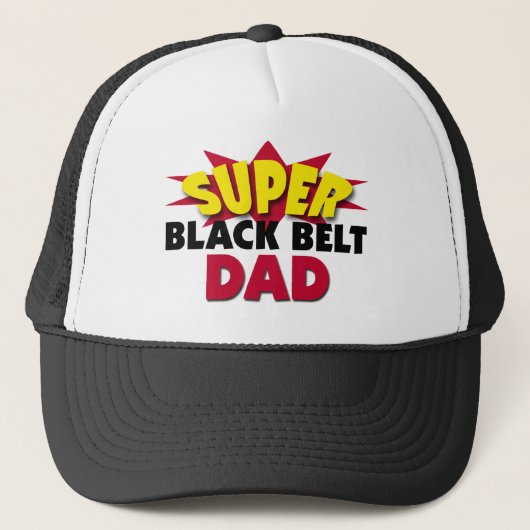 Casquette Super Black Belt Papa (Devant)