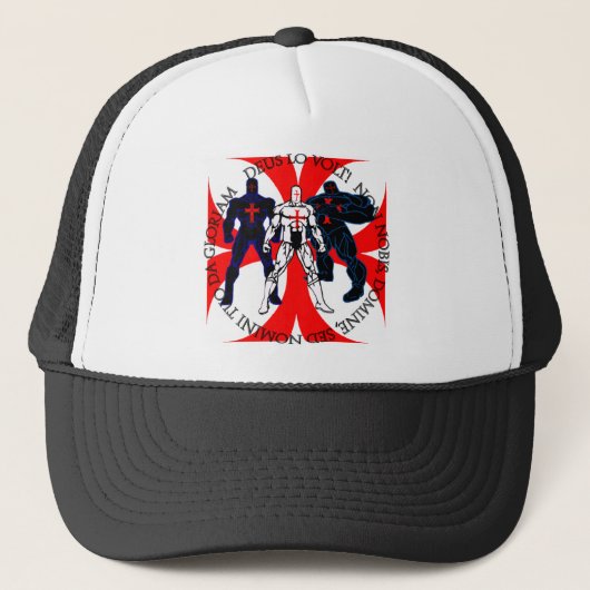 Casquette Super héros de Templar (Devant)
