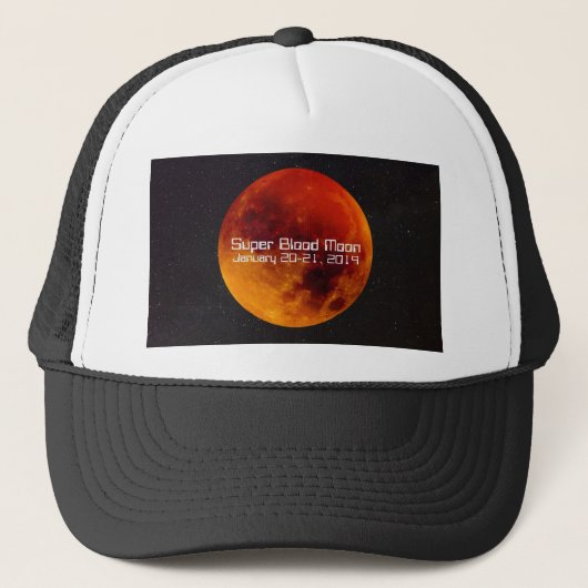 Casquette Super Lune de sang (Devant)