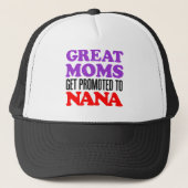 Casquette Super Moms Deviendront Nana (Devant)